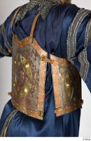 Photos Medieval Knight in plate armor 10 Blue gambeson Medieval soldier Plate armor chest armor upper body 0009.jpg
